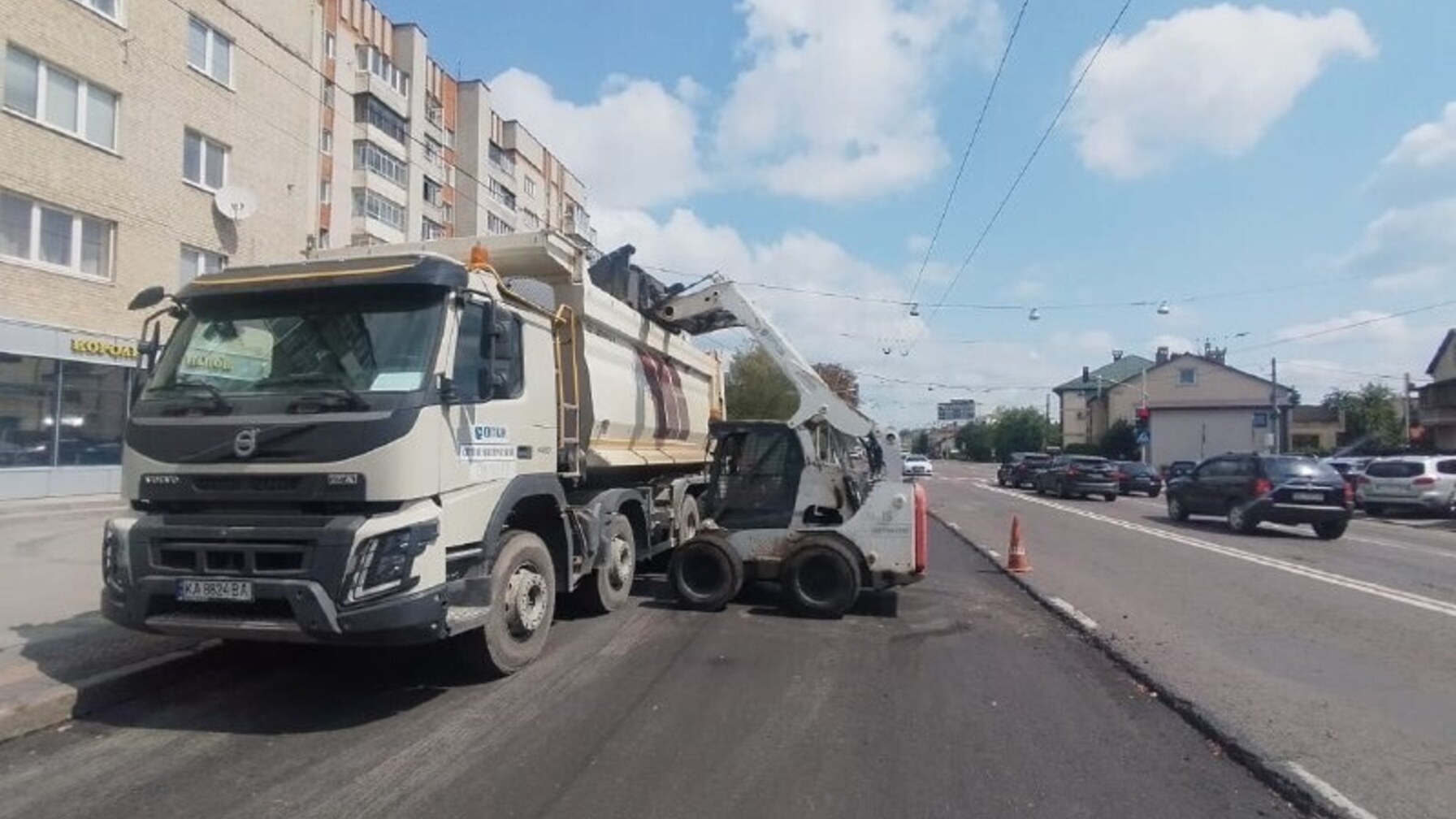 Ремонт вулиці Городоцької у Львові перенесли на нічний час, щоб розвантажити рух