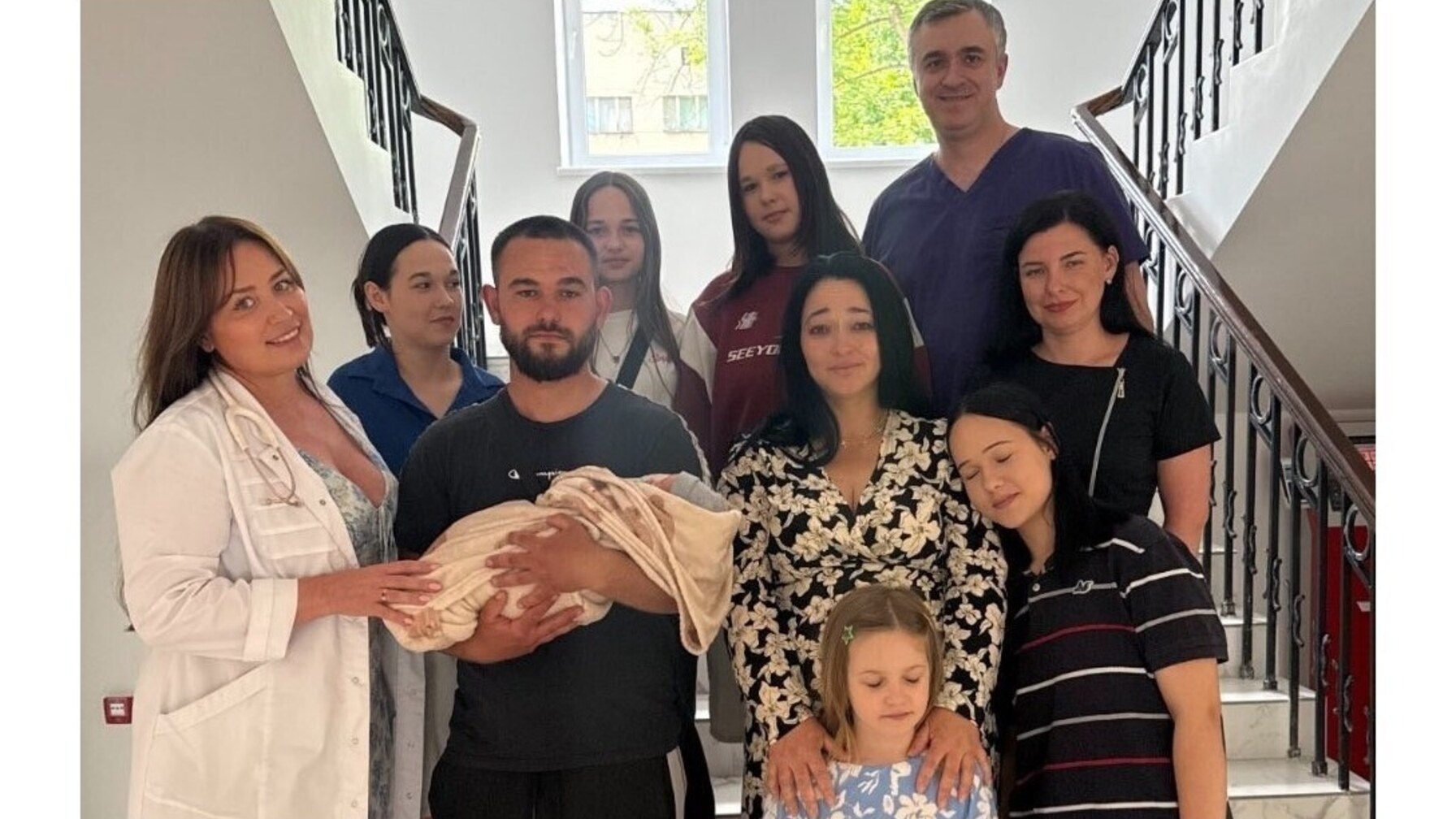 Львів’янка з Одещини народила дев’яту дитину у 42 роки