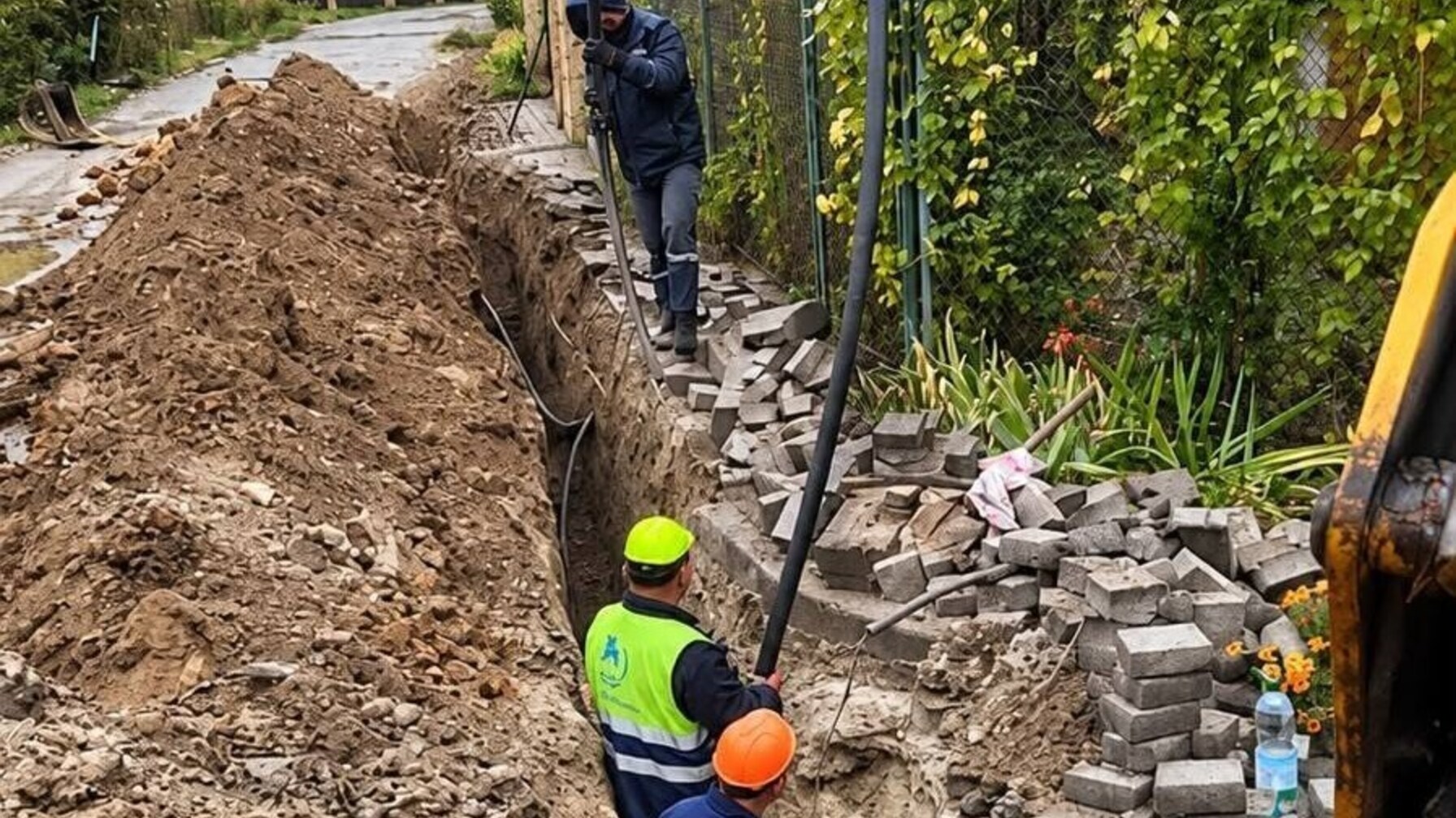 Львівводоканал оновив 240 метрів аварійного водогону на вулиці Дубовій