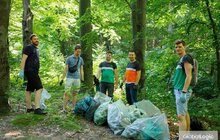 Фото 5: Сьогодні у Львові прибирали парк з використанням мобільного додатку