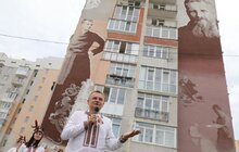 Фото 4: У Львові відкрили мурал Андрея Шептицького з нагоди 155-ої річниці від дня народження митрополита