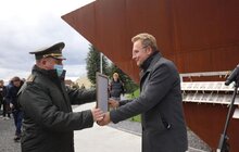 Фото 44: На Меморіалі Героїв Небесної Сотні вояки братства ветеранів УПА підняли національний стяг