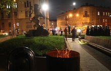 Фото 9: Біля пам’ятника 100-річчю ЗУНР відзначили 102-гу річницю Листопадового чину