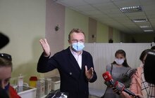 Фото 1: У медичних закладах Львова облаштували 10 стаціонарних пунктів вакцинації