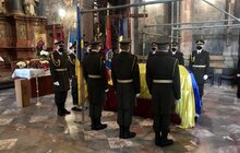 Фото 12: У Львові попрощалися із загиблим військовослужбовцем Ігорем Байталою