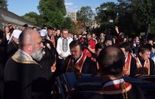 Фото 26: У Соборі св. Юра відбувся чин заупокійної панахиди за Блаженнішим Любомиром Гузаром