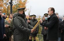 Фото 19: На Меморіалі пам’яті Героїв Небесної Сотні відбулось урочисте підняття Прапора України