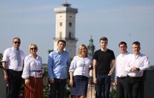 Фото 13: У Львові підняли Державний прапор над Меморіалом пам’яті Героїв Небесної Сотні