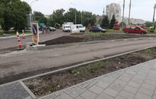 Фото 5: Ремонт вул. Б. Хмельницького – на завершенні: в першій половині серпня вулицю відкриють для проїзду