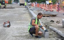 Фото 23: Ремонт вул. Б. Хмельницького – на завершенні: в першій половині серпня вулицю відкриють для проїзду
