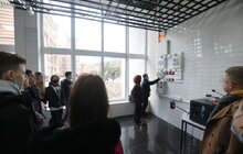 Фото 16: Інструктори університету безпеки життєдіяльності навчають школярів надавати домедичну допомогу та поводитись в надзвичайних ситуаціях