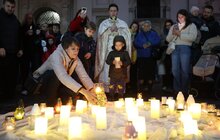 Фото 3: «Світлова хвиля» пам’яті: у Львові вшанували дітей, які не встигли народитися або померли невдовзі після народження