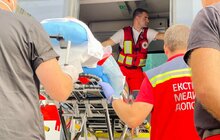 Фото 5: Перший в Україні реанімаційний автобус евакуював за кордон пацієнтів з львівських лікарень