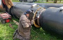 Фото 4: На вул. Стрийській міняють ділянку магістральної теплової мережі, яка експлуатується з 1981 року