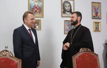 Фото 9: Мер Львова відвідав храми Івано-Франківська та зустрівся з місцевим духовенством