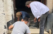 Фото 3: Німецькі каменярі-реставратори діляться досвідом з львівськими студентами