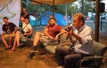 Фото 5: Мер Львова привітав учасників Міжнародної програми «Студентська республіка»