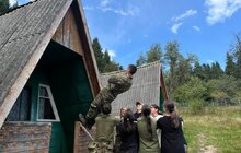 Фото 2: Одинадцятикласники Львова беруть участь у військових вишколах в Карпатах