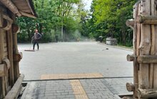 Фото 1: У парку «Знесіння» облаштовують інклюзивний простір: 50% робіт вже виконано