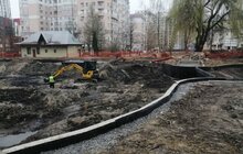 Фото 5: У Львові триває відновлення озера на вул. Панча