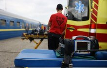 Фото 4: До львівських лікарень евакуювали поранених з Дніпра