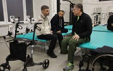 Фото 28: 2,5 мільйони для НЕЗЛАМНИХ: Оля Полякова разом із захисником з Азовсталі Михайлом Діановим приїхали до Львова