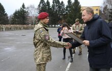 Фото 2: Мер Львова привітав наших захисників з 80-ої бригади