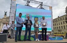 Фото 13: У центрі міста нагородили переможців Lviv Triathlon Cup
