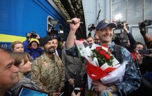 Фото 13: У Львові зустріли матроса Військово-морських сил України Андрія Оприска, якого незаконно утримували в Росії