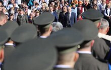 Фото 18: На площі біля пам’ятника Т. Шевченку відбулись урочистості з нагоди Дня захисника України