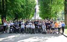 Фото 10: Пацієнти UNBROKEN здолали бігову дистанцію, щоб допомогти зібрати кошти на центр у Брюховичах