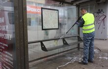 Фото 12: Сьогодні на вулицях Львова працюють порохотяги і водовозки: миють дороги і тротуари