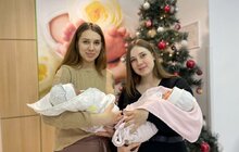 Фото 2: Рідні сестри на Різдво народили немовлят у пологовому дитячої лікарні Львова