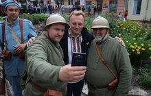 Фото 27: Андрій Садовий у Чорткові зустрівся з мером та взяв участь у відкритті реконструкції бою «Чортківська офензива»