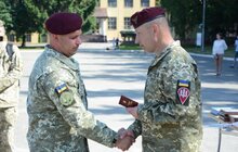 Фото 14: У Львові привітали й відзначили військових 80-ї десантно-штурмової бригади, які повернулися з передової