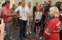 Фото 6: «Наше завдання полягає в тому, щоби львів’яни були готові до найбільш екстремальних моментів, мали навики надання першої медичної допомоги та користування зброєю», - А. Садовий 