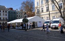 Фото 10: «Наше завдання полягає в тому, щоби львів’яни були готові до найбільш екстремальних моментів, мали навики надання першої медичної допомоги та користування зброєю», - А. Садовий 