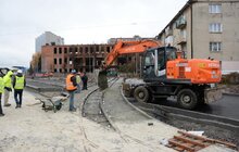 Фото 16: У Львові тривають завершальні роботи перед відкриттям трамвайної лінії на Сихів