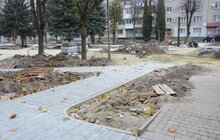 Фото 13: Бульвар на вул. Гашека планують облаштувати до кінця цього року
