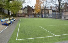 Фото 7: У школі №37 відновили спортивний майданчик та фасад корпусу