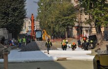 Фото 2: «На початку листопада буде відкритий проїзд по вул Коперника», - А.Садовий