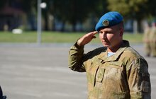 Фото 15: Сьогодні у Львові відбулися заходи з нагоди відзначення 25-ї річниці Дня Високомобільних десантних військ Збройних Сил України у 80-ій бригаді