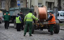 Фото 1: Ремонт вул. Котляревського на ділянці від Чупринки до Нечуя-Левицького та вул. Нечуя-Левицького на ділянці від Котляревського до Сахарова