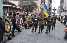 Фото 7: Львів попрощався з трьома військовими, які загинули в зоні АТО