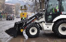 Фото 2: На вул.Промисловій демонтують контактну мережу