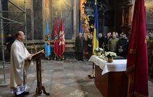Фото 5: Сьогодні у Гарнізонному храмі відбулася молитва за українських солдат