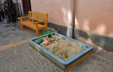 Фото 2: «Комфорту і затишку буде набагато більше», - мер Львова про відремонтований дворик на вул Наливайка, 17