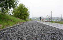 Фото 12: У Львові продовжують облаштовувати велодоріжки: роботи тривають на низці вулиць