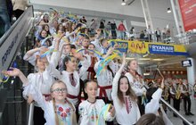 Фото 21: У Міжнародному аеропорту «Львів» ім. Данила Галицького відбувся музичний флешмоб