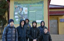 Фото 6: Львівські школярі відвідали нацгвардійців